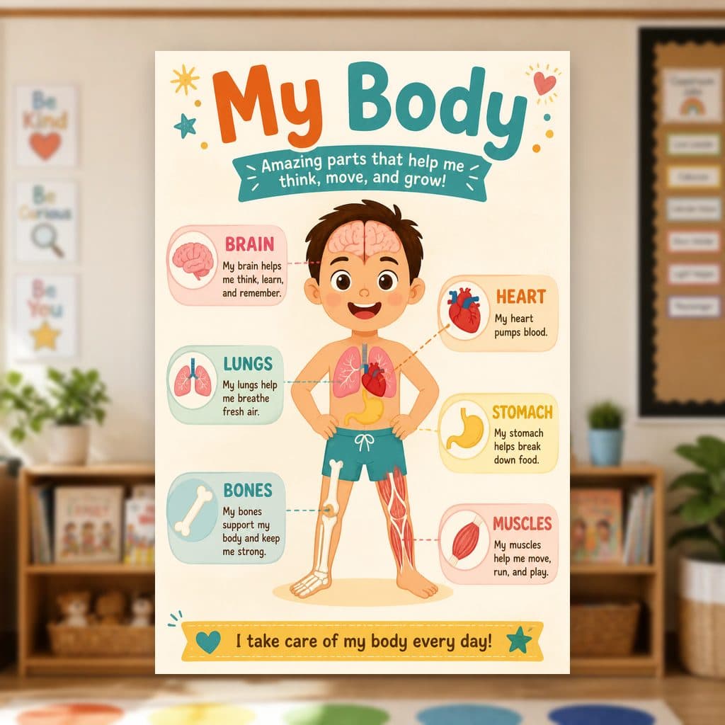 My Body Poster — page preview 1