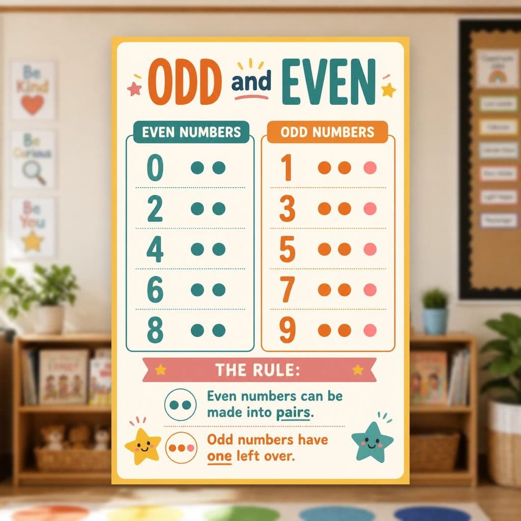 Odd and Even Poster — page preview 1