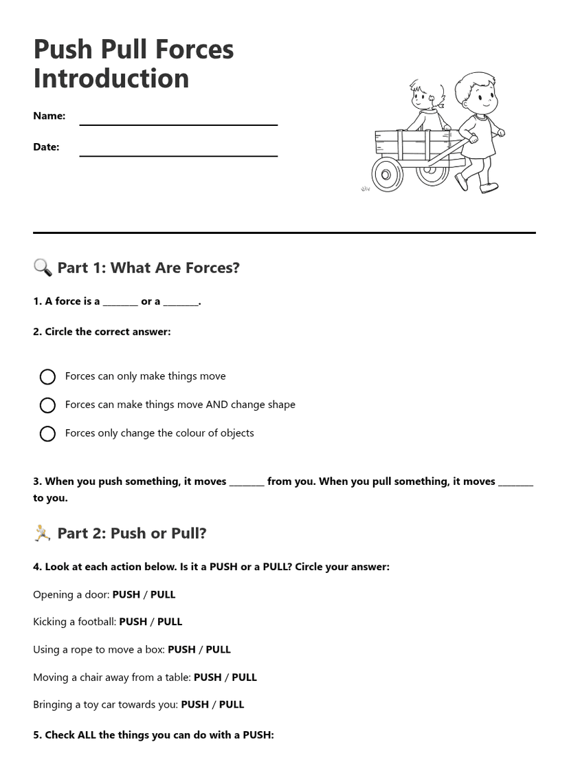 Push Pull Forces Introduction
