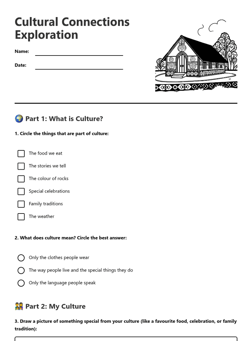 Cultural Connections Exploration