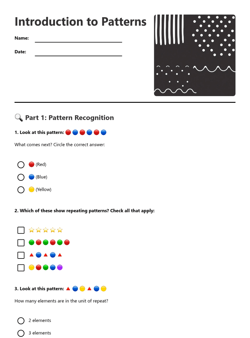 Introduction to Patterns