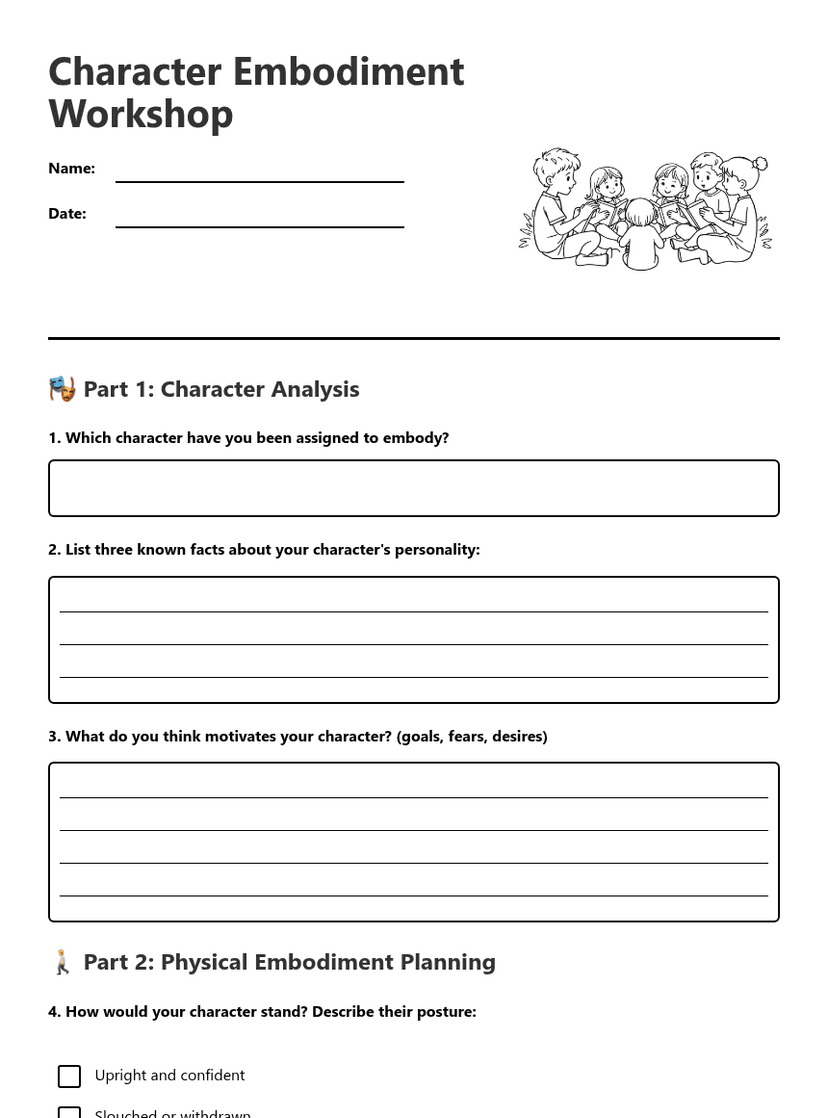 Character Embodiment Workshop