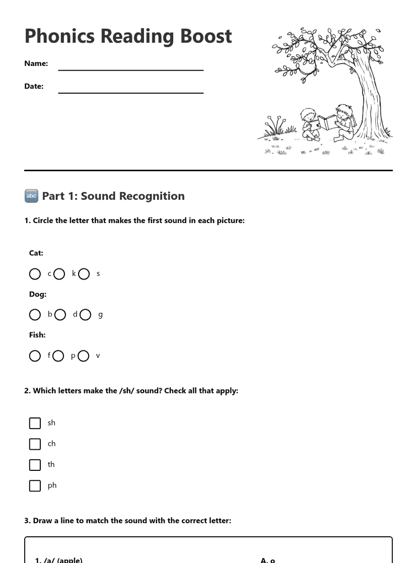 Phonics Reading Boost