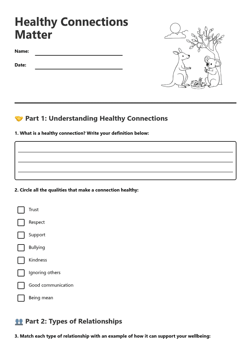 Healthy Connections Matter
