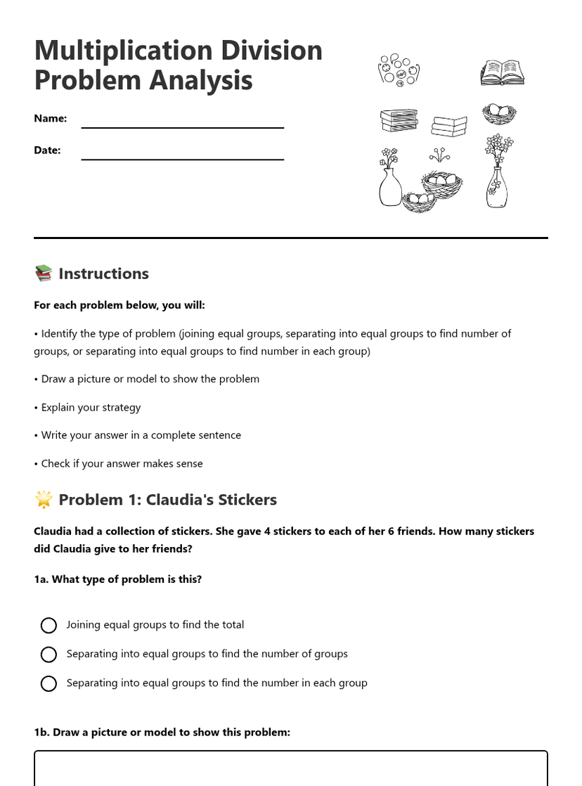 Multiplication Division Problem Analysis
