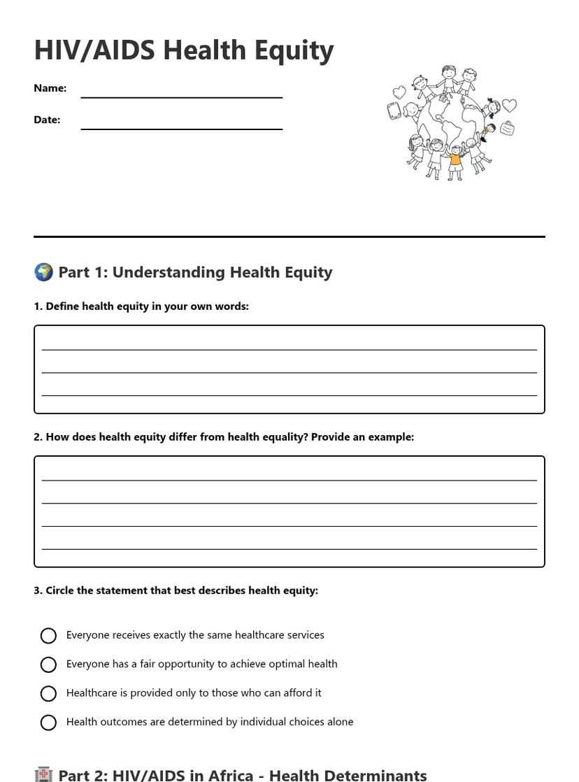 HIV/AIDS Health Equity