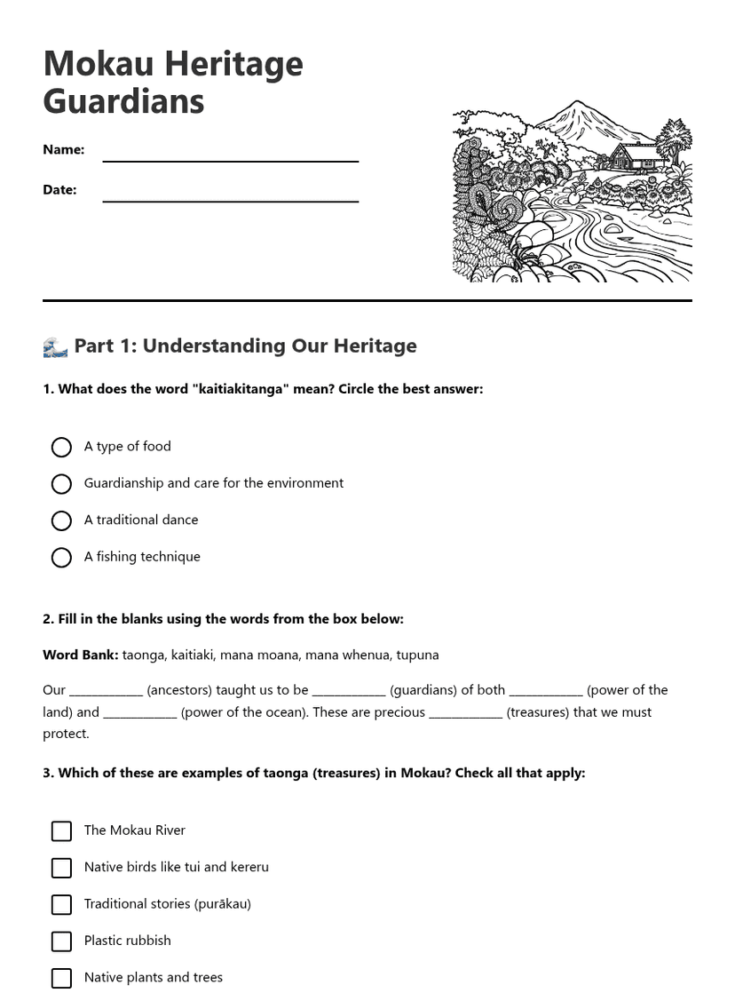 Mokau Heritage Guardians