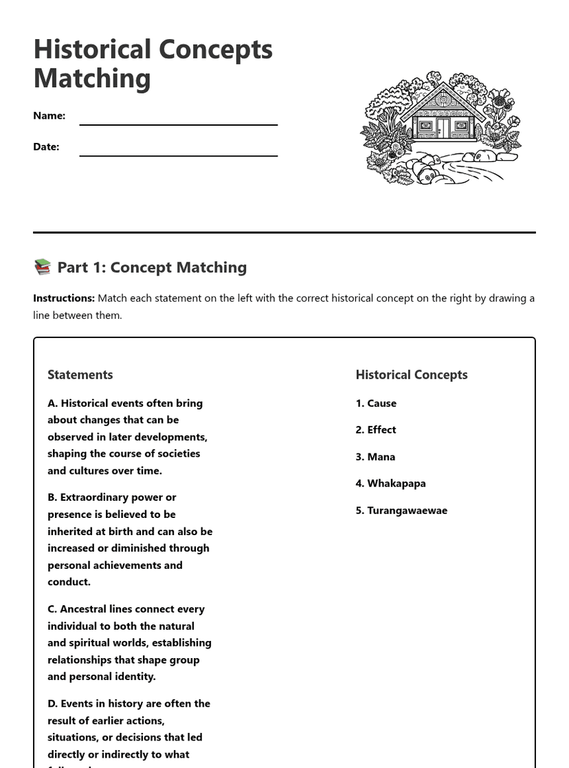 Historical Concepts Matching