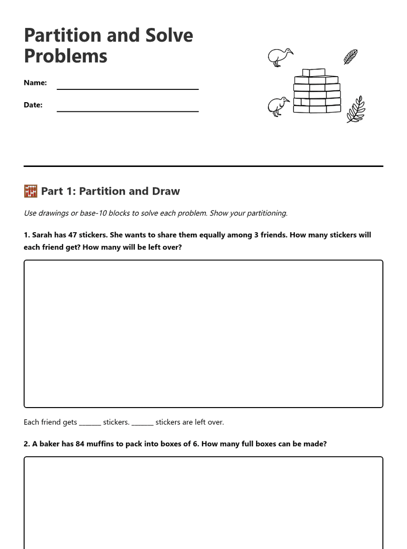 Partition and Solve Problems