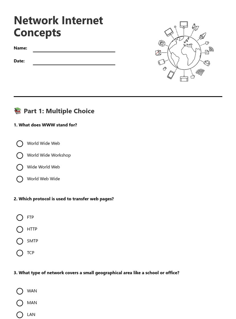 Network Internet Concepts