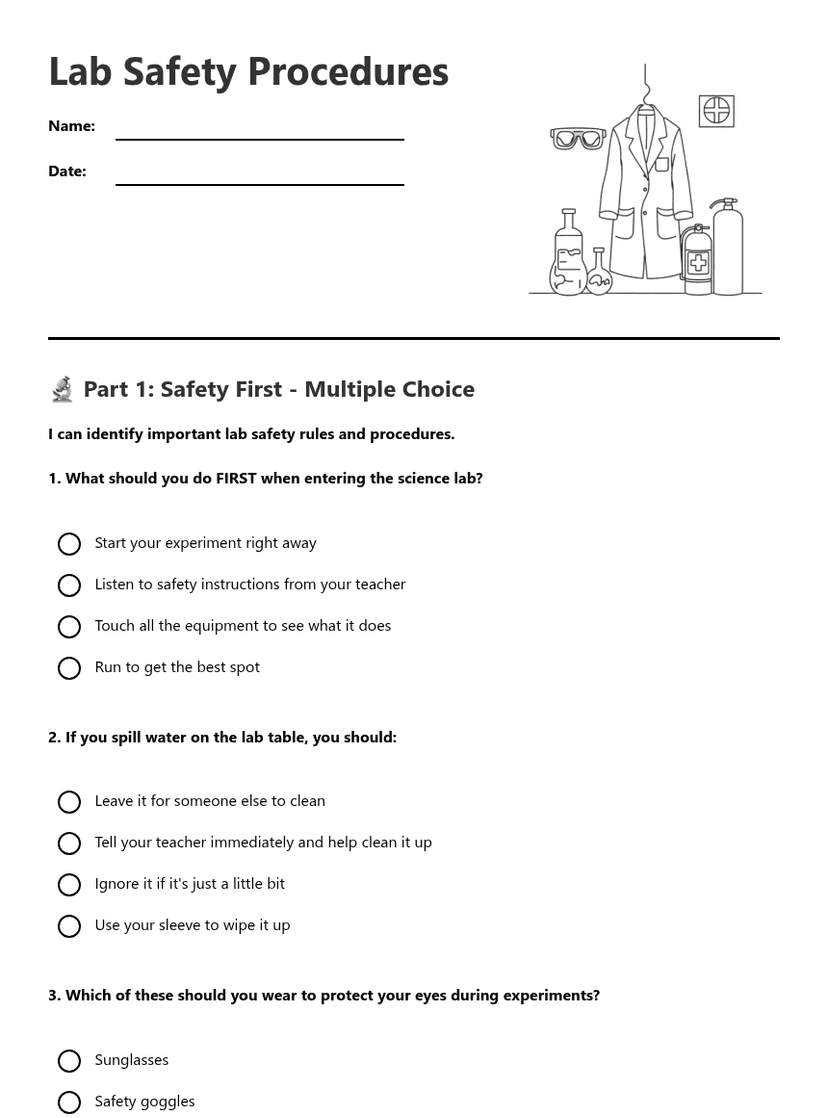 Lab Safety Procedures