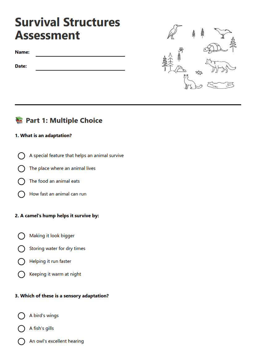 Survival Structures Assessment