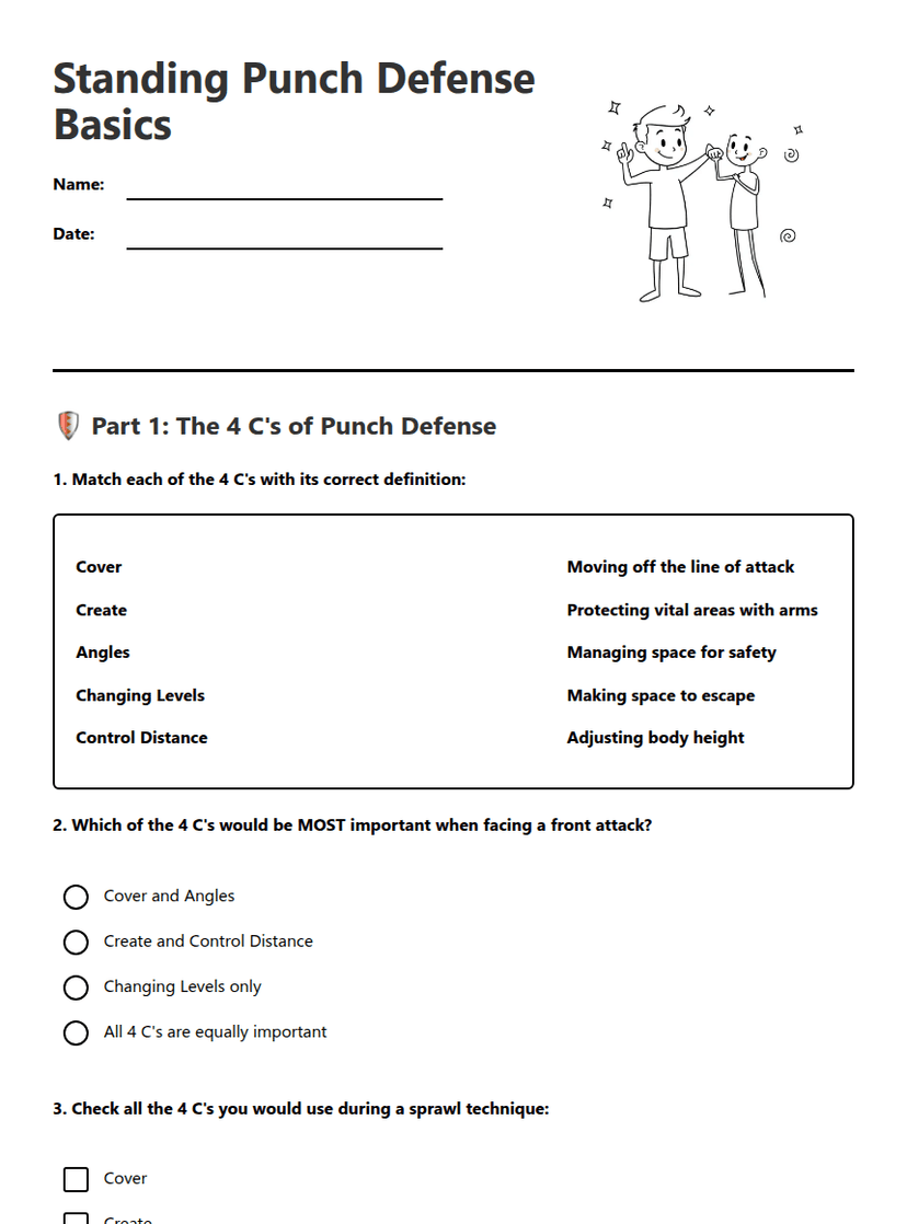 Standing Punch Defense Basics