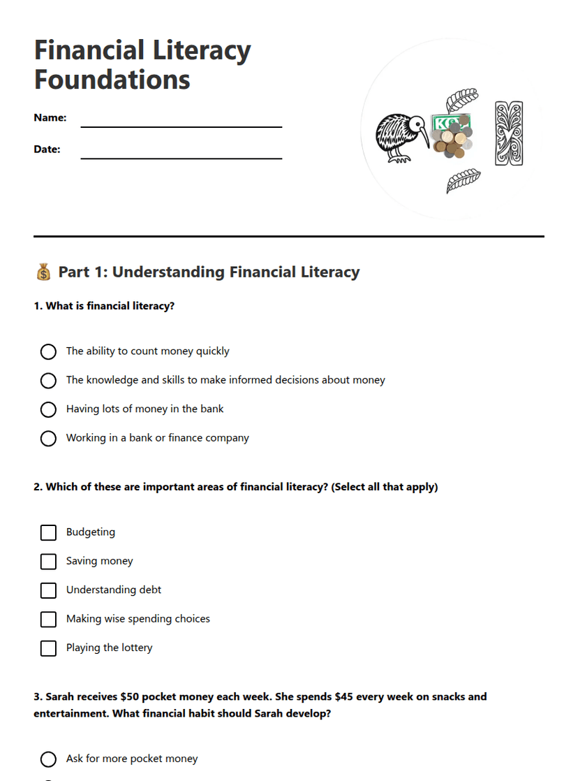 Financial Literacy Foundations