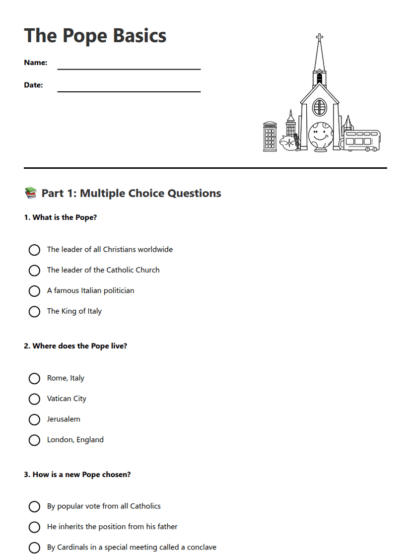 The Pope Basics