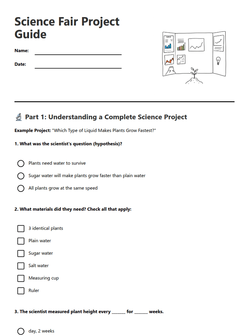 Science Fair Project Guide