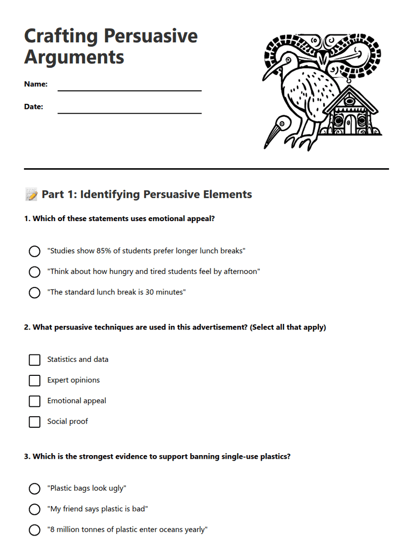 Crafting Persuasive Arguments