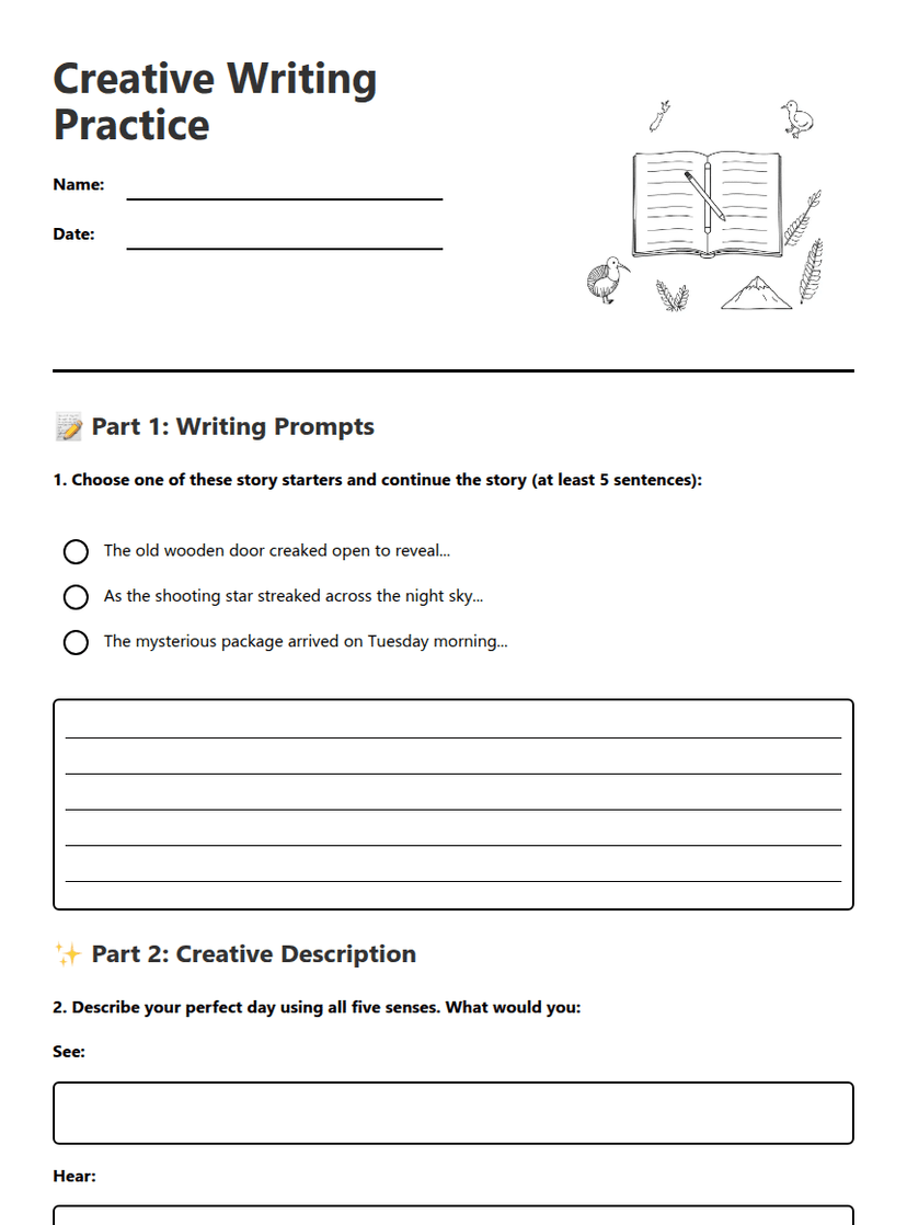 Creative Writing Practice