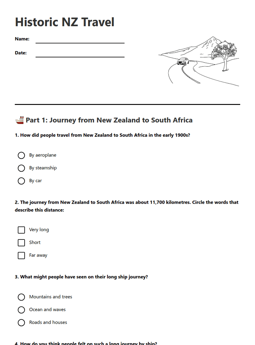 Historic NZ Travel