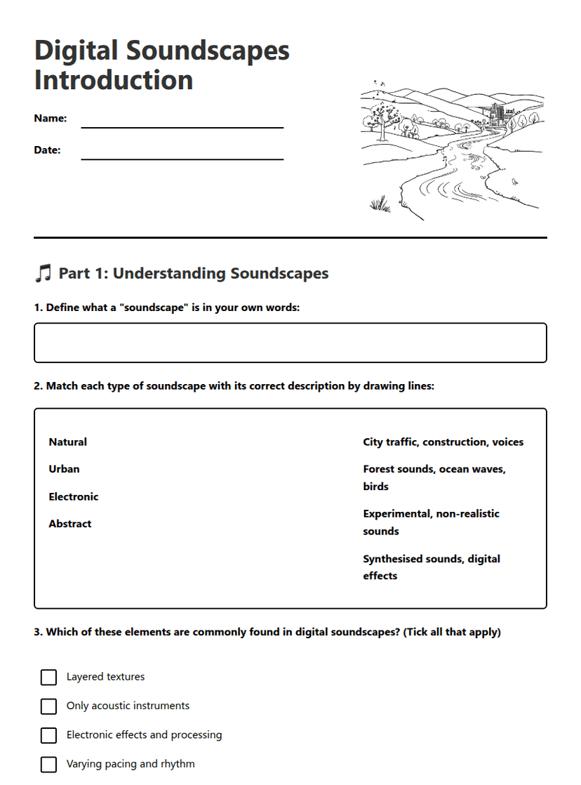 Digital Soundscapes Introduction