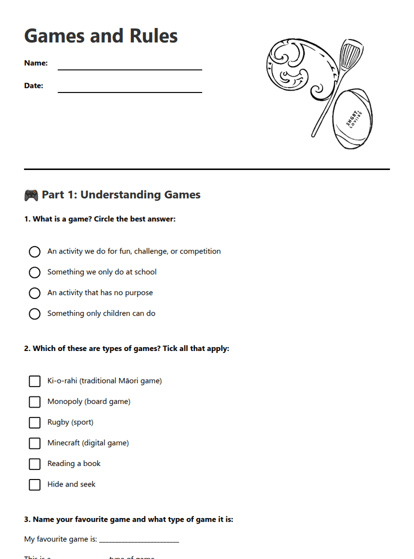 Games and Rules