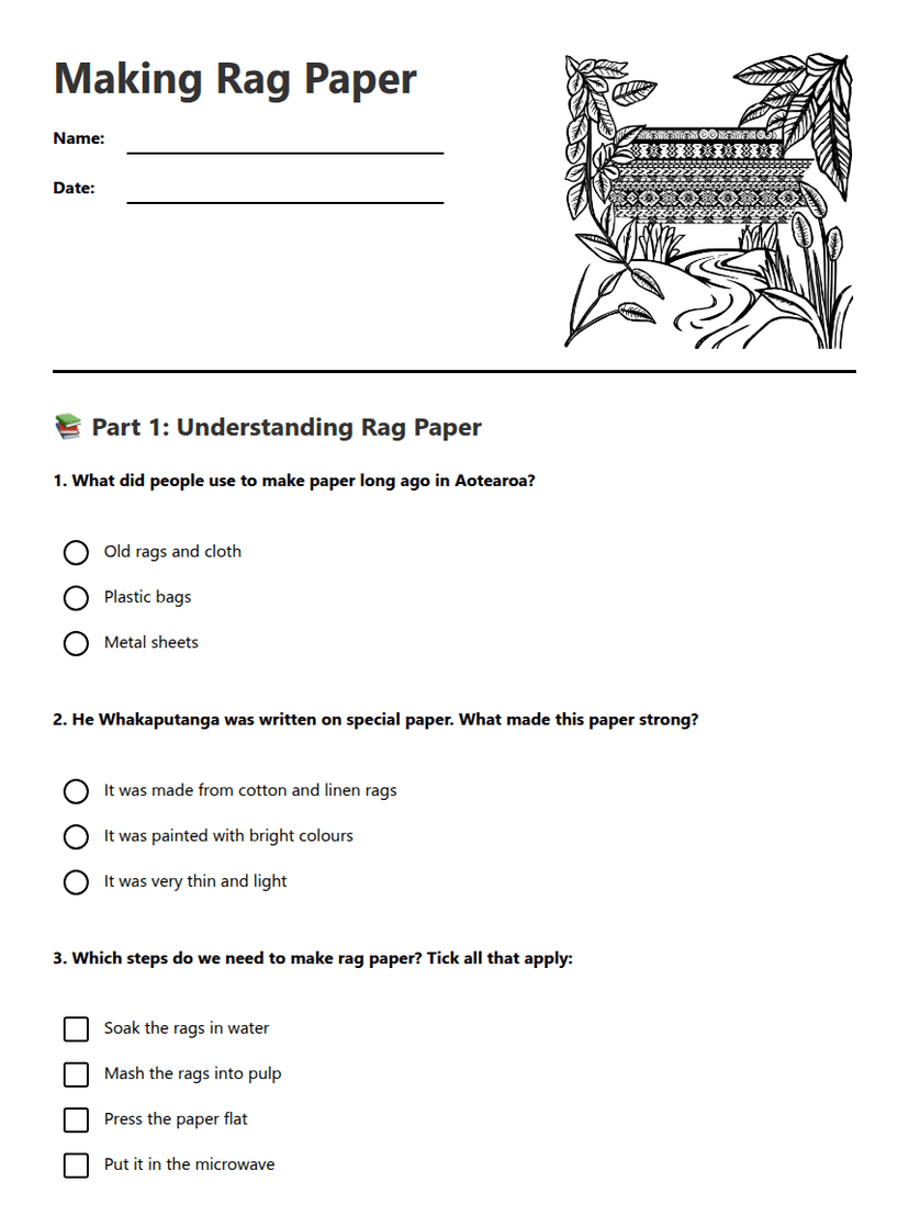 Making Rag Paper