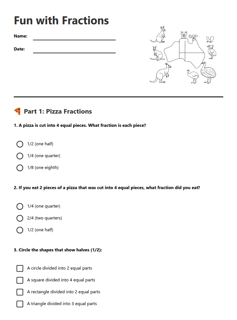 Fun with Fractions