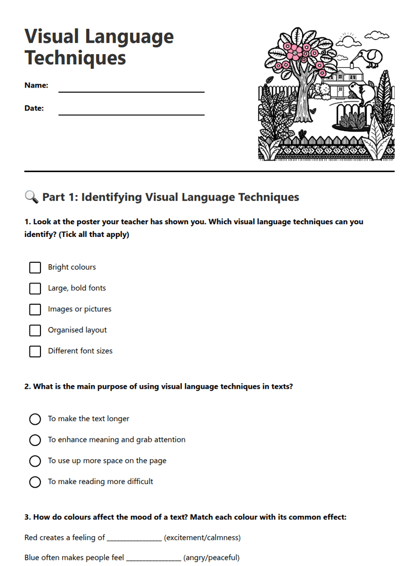 Visual Language Techniques