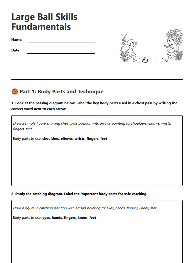 Large Ball Skills Fundamentals