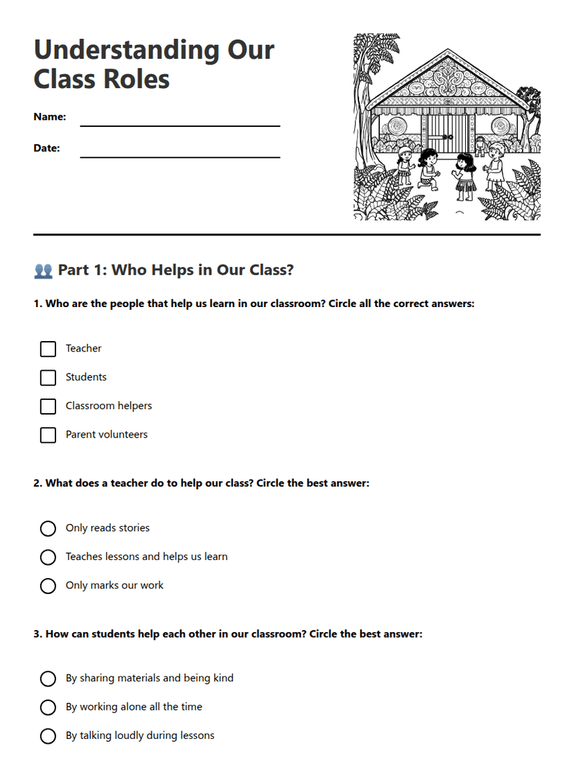 Understanding Our Class Roles