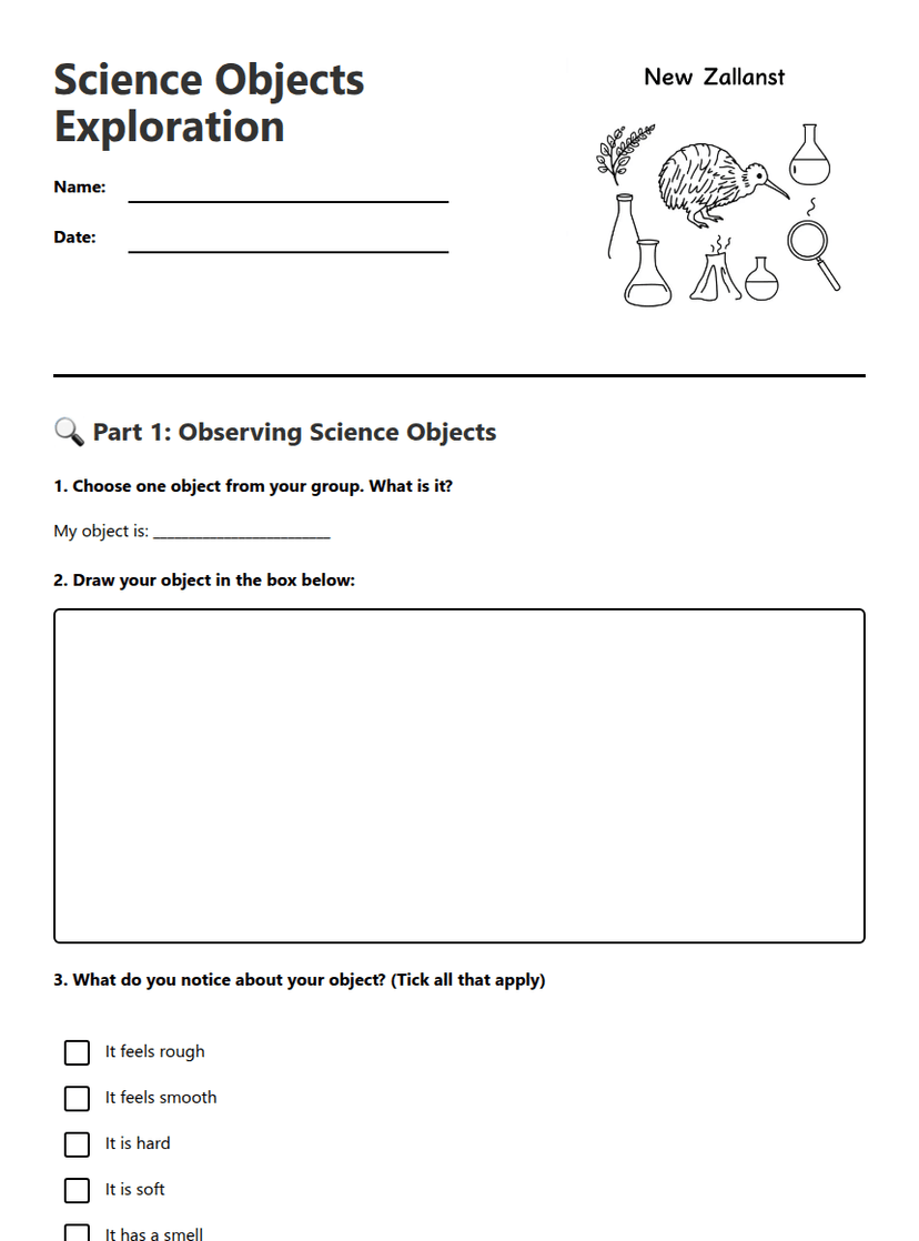 Science Objects Exploration