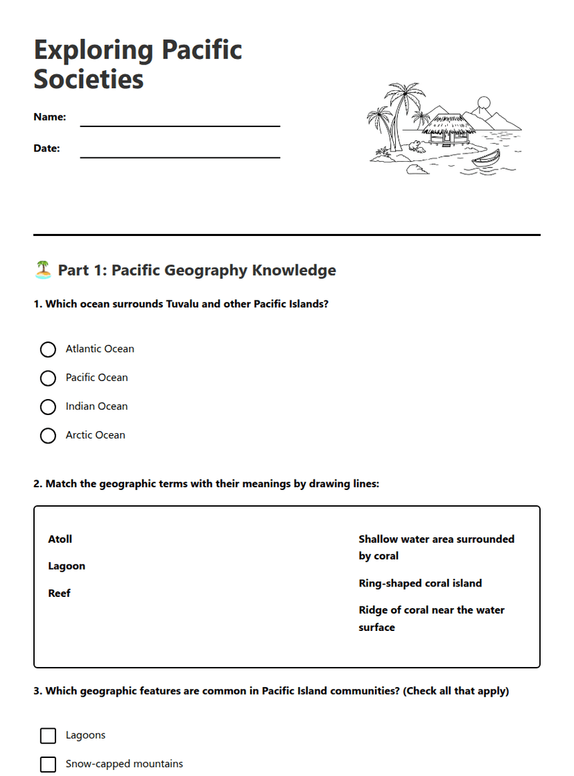Exploring Pacific Societies