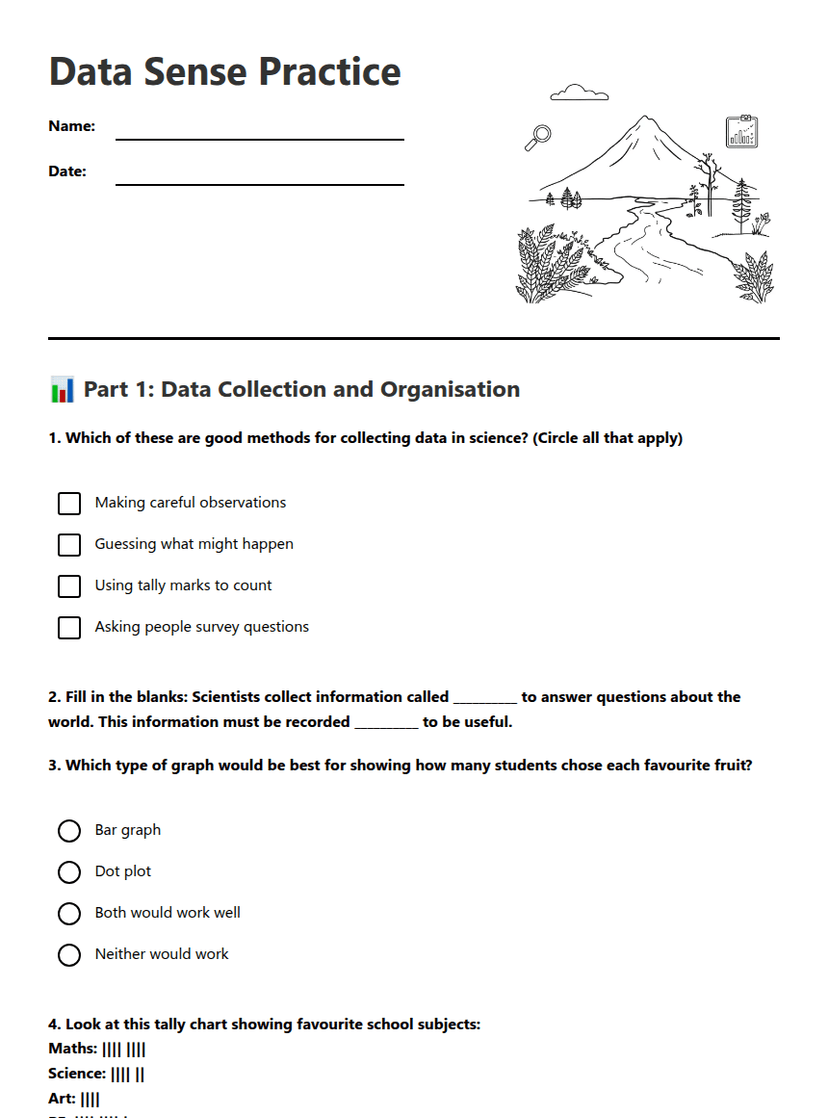 Data Sense Practice