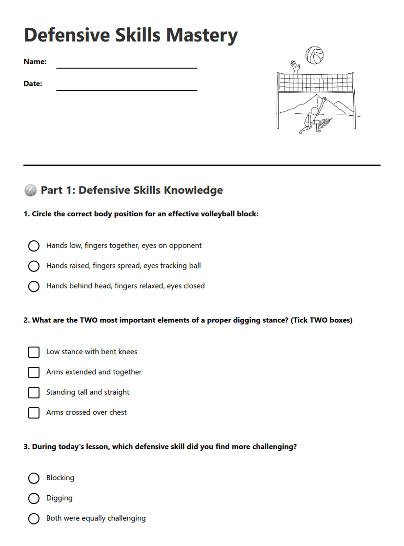 Defensive Skills Mastery